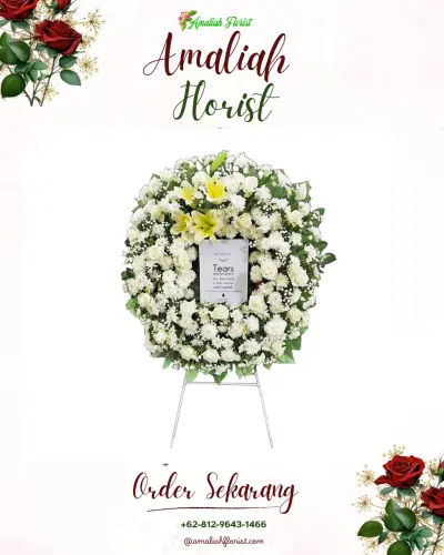 Krans Bunga Duka Cita di Sariwangi